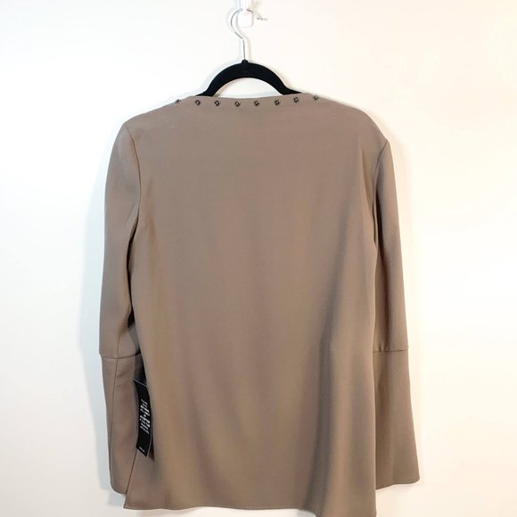 NWT BCBGMaxAzria Laycie Long Sleeve Blouse Size Small - Picture 4 of 13
